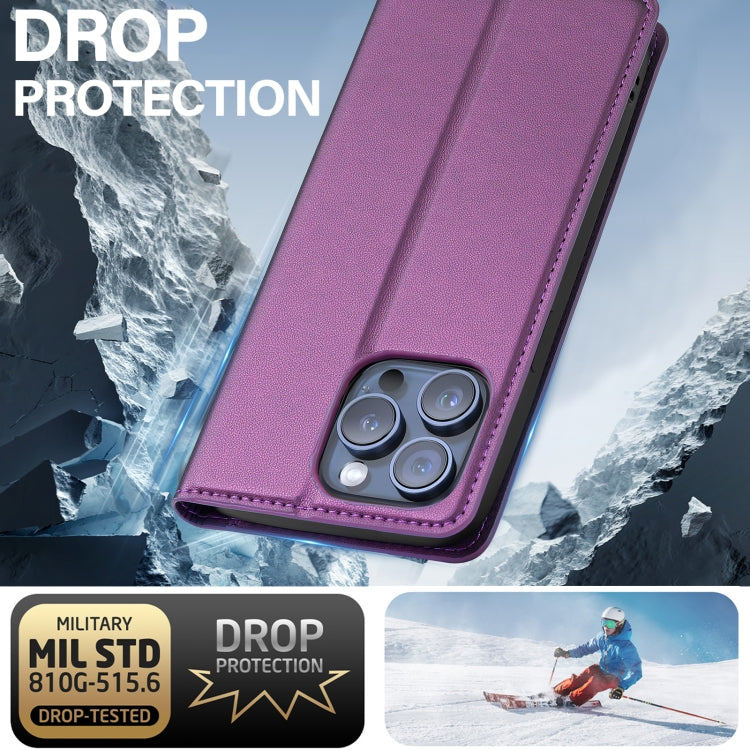For iPhone 14 Pro LC.IMEEKE L1 Series Frosted Fine Texture PU Phone Case