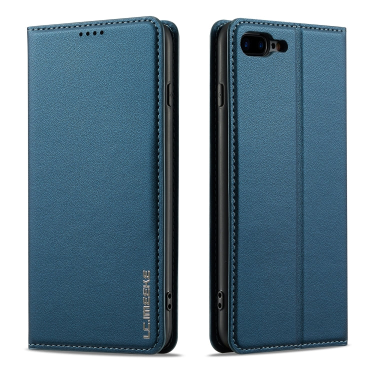 For iPhone 7 / 8 / SE 2020 LC.IMEEKE L1 Series Frosted Fine Texture PU Phone Case
