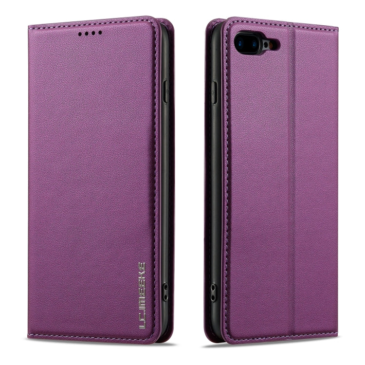 For iPhone 7 / 8 / SE 2020 LC.IMEEKE L1 Series Frosted Fine Texture PU Phone Case