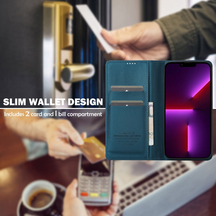 For iPhone 11 Pro Max LC.IMEEKE L1 Series Frosted Fine Texture PU Phone Case