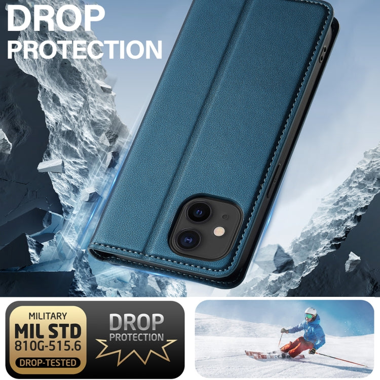 For iPhone 12 mini / 13 mini LC.IMEEKE L1 Series Frosted Fine Texture PU Phone Case