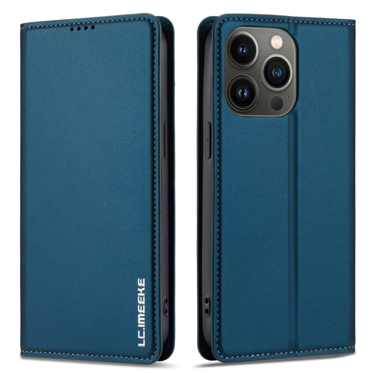 For iPhone 13 Pro LC.IMEEKE L1 Series Frosted Fine Texture PU Phone Case