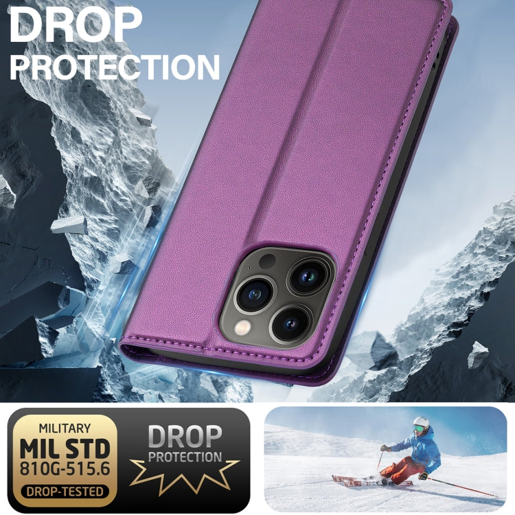 For iPhone 13 Pro LC.IMEEKE L1 Series Frosted Fine Texture PU Phone Case