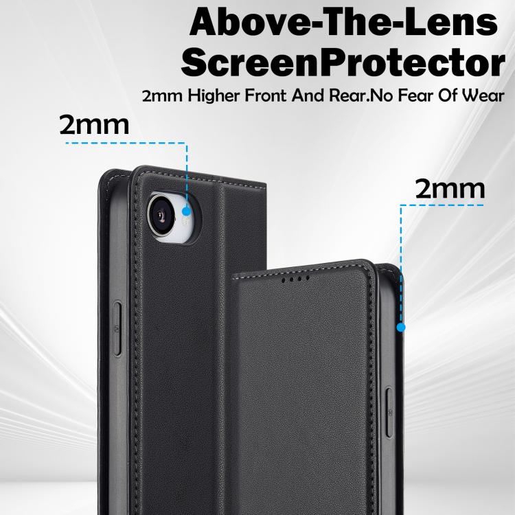 For iPhone 16e / 17e LC.IMEEKE L1 Series Frosted Fine Texture PU Phone Case