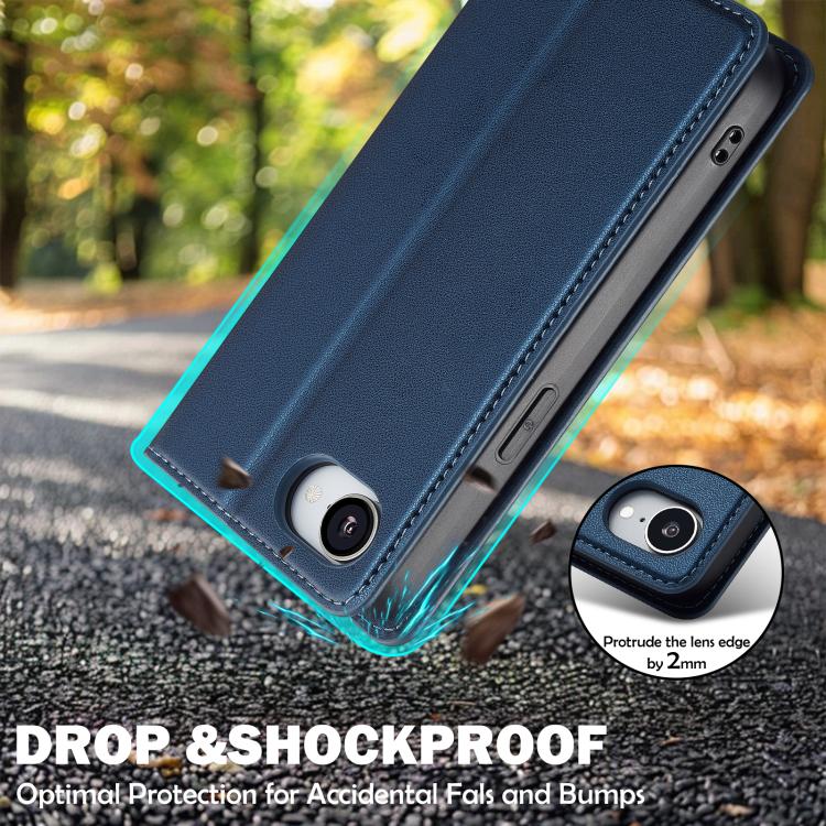 For iPhone 16e / 17e LC.IMEEKE L1 Series Frosted Fine Texture PU Phone Case