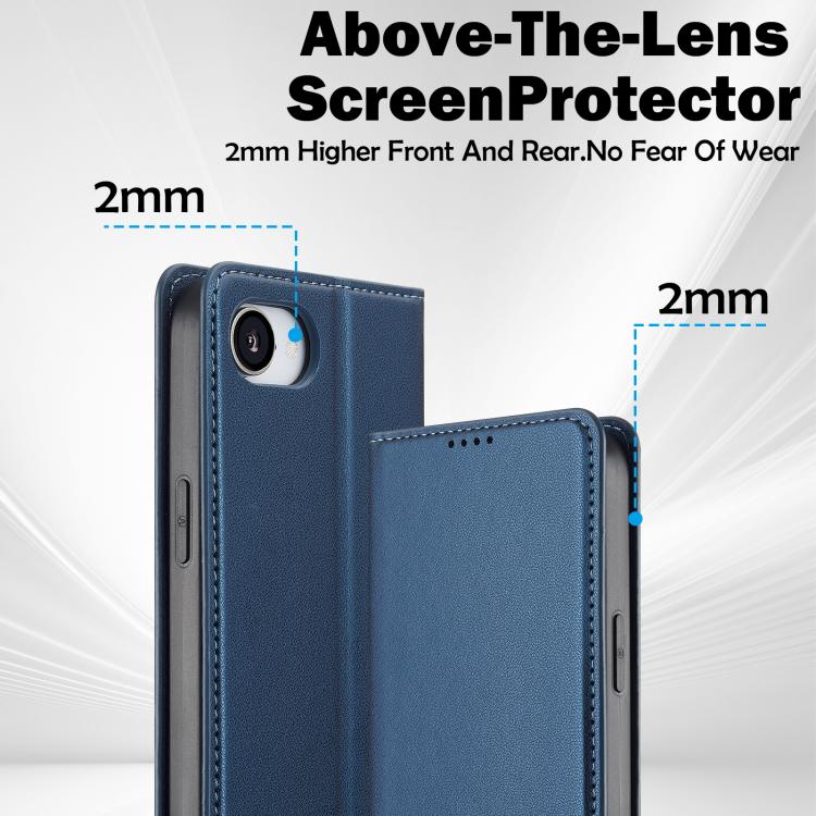 For iPhone 16e / 17e LC.IMEEKE L1 Series Frosted Fine Texture PU Phone Case
