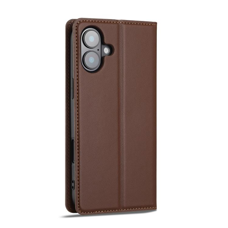 For iPhone 17 LC.IMEEKE L1 Series Frosted Fine Texture PU Phone Case