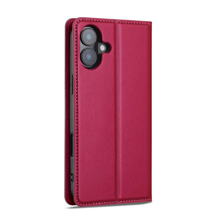 For iPhone 17 LC.IMEEKE L1 Series Frosted Fine Texture PU Phone Case