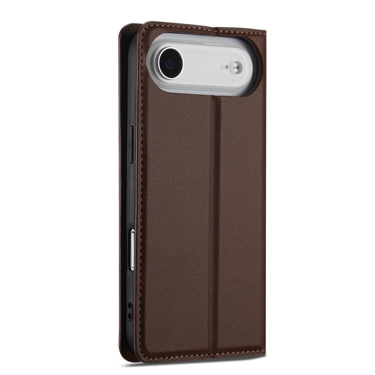 For iPhone Air LC.IMEEKE L1 Series Frosted Fine Texture PU Phone Case