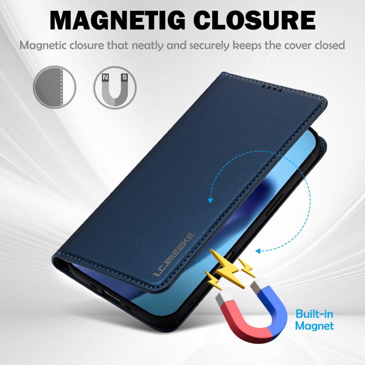 For iPhone Air LC.IMEEKE L1 Series Frosted Fine Texture PU Phone Case