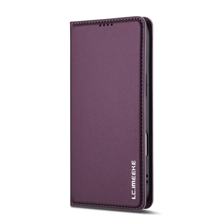For iPhone Air LC.IMEEKE L1 Series Frosted Fine Texture PU Phone Case