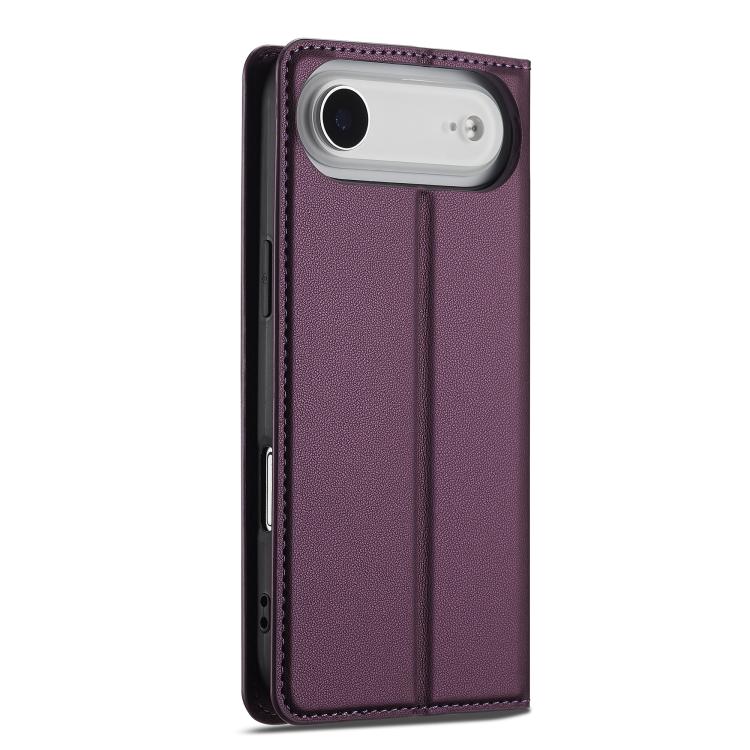 For iPhone Air LC.IMEEKE L1 Series Frosted Fine Texture PU Phone Case