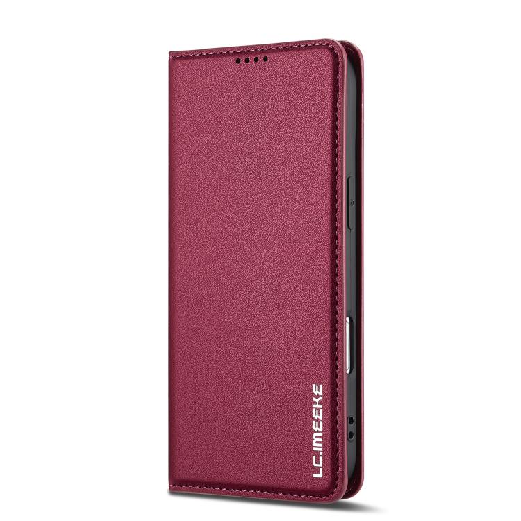 For iPhone Air LC.IMEEKE L1 Series Frosted Fine Texture PU Phone Case