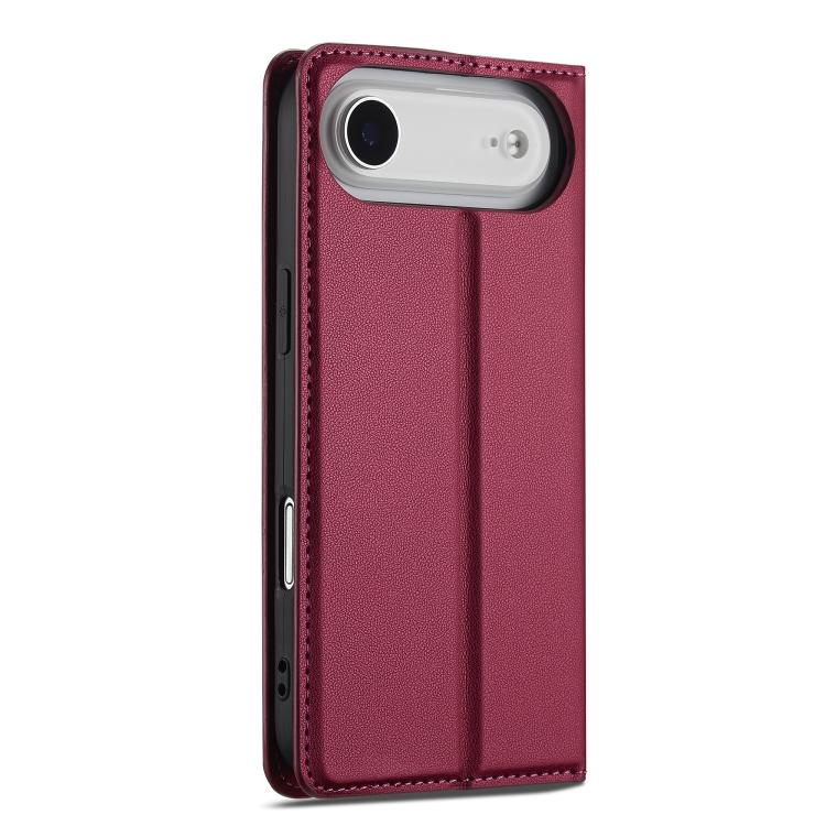For iPhone Air LC.IMEEKE L1 Series Frosted Fine Texture PU Phone Case