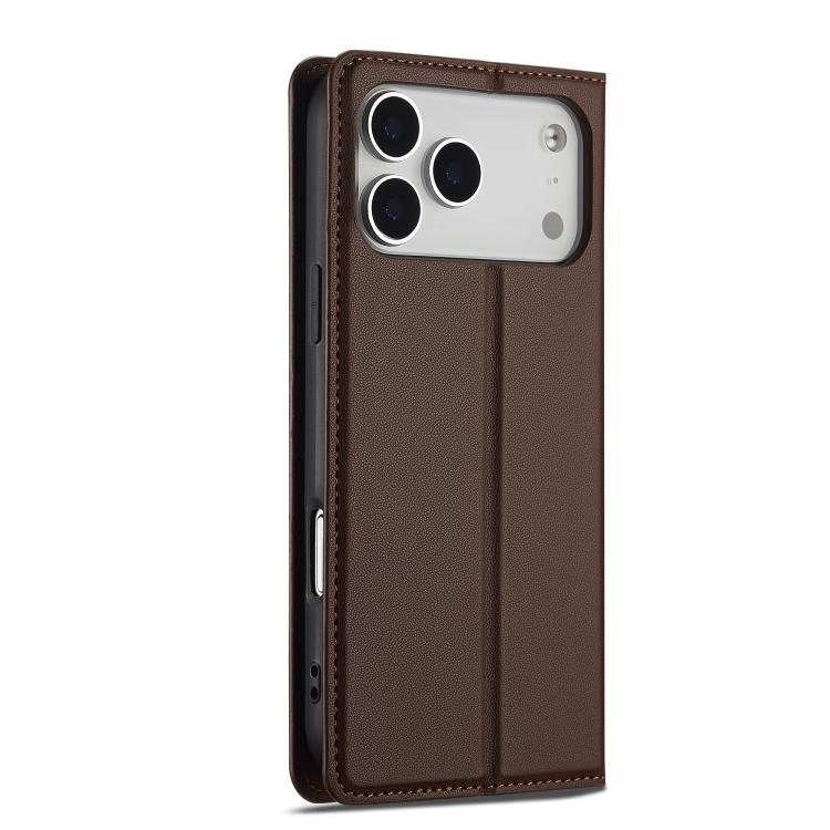 For iPhone 17 Pro LC.IMEEKE L1 Series Frosted Fine Texture PU Phone Case