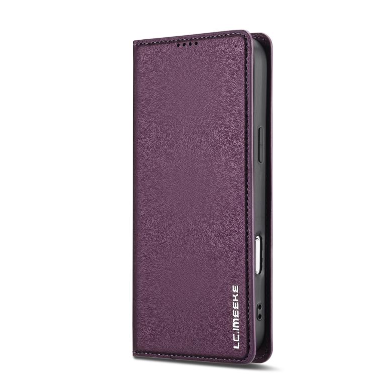 For iPhone 17 Pro LC.IMEEKE L1 Series Frosted Fine Texture PU Phone Case