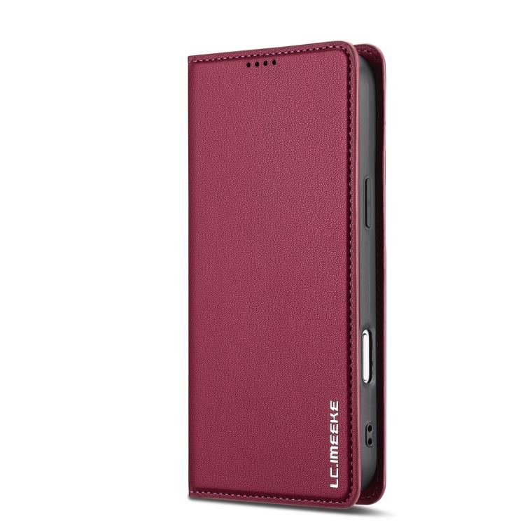 For iPhone 17 Pro LC.IMEEKE L1 Series Frosted Fine Texture PU Phone Case