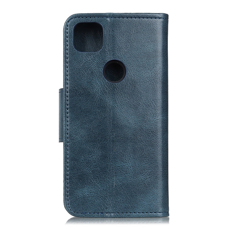 For Google Pixel 5 XL / PIXEL 4A 5G Mirren Crazy Horse Texture Horizontal Flip Leather Case with Holder & Card Slots & Wallet