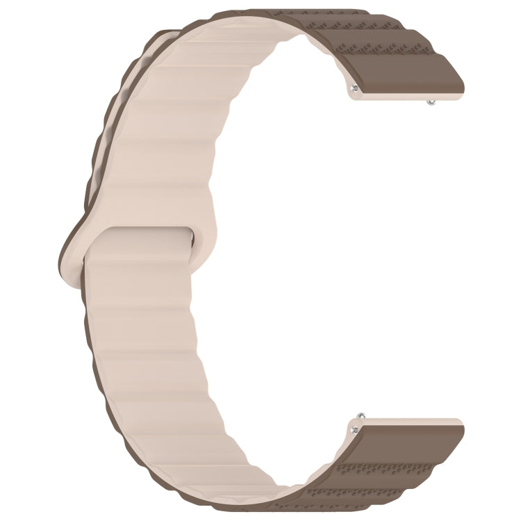 20mm Dotted Loop Magnetic Silicone Watch Band