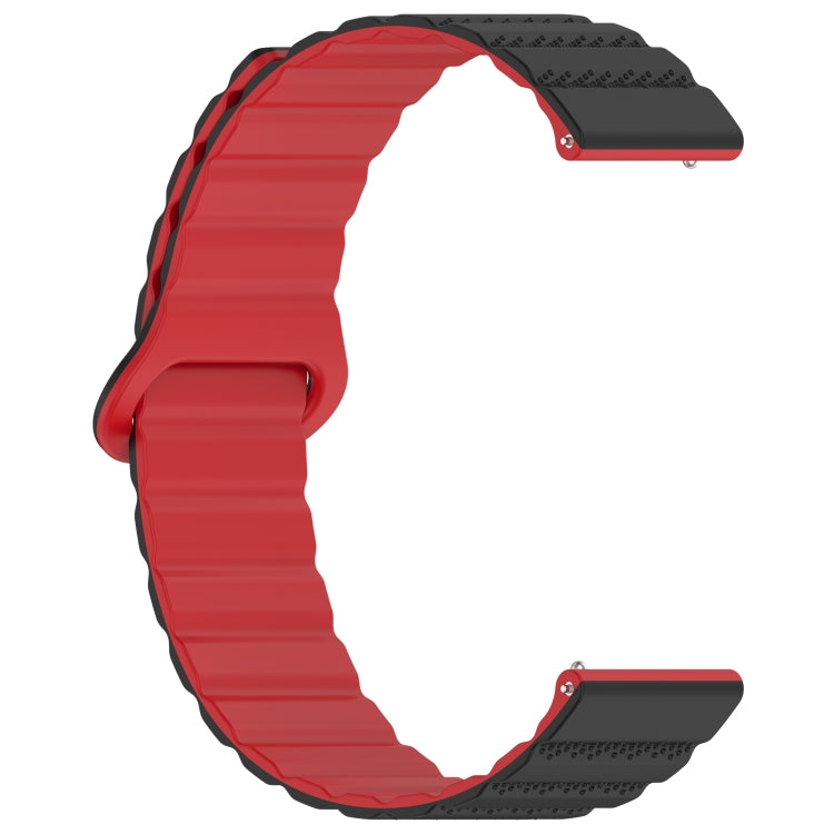 20mm Dotted Loop Magnetic Silicone Watch Band