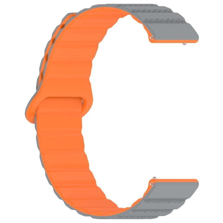 20mm Dotted Loop Magnetic Silicone Watch Band