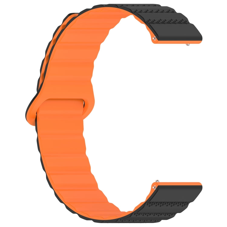 22mm Dotted Loop Magnetic Silicone Watch Band