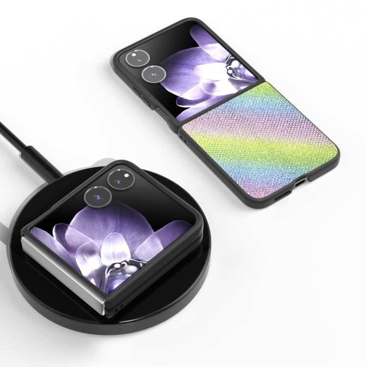 For Xiaomi Mix Flip Diamond Frame Edge Full Coverage Phone Case