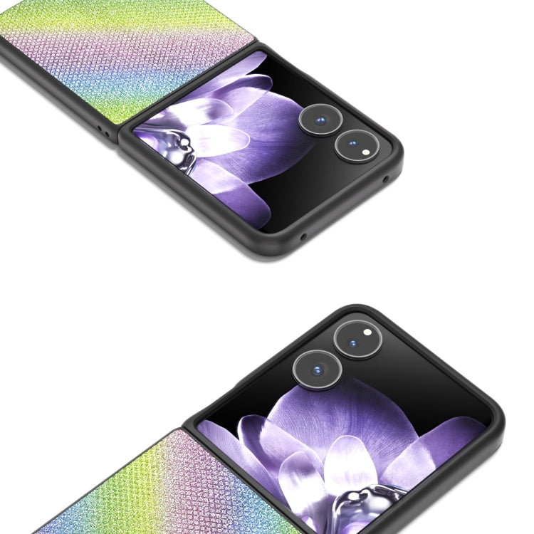 For Xiaomi Mix Flip Diamond Frame Edge Full Coverage Phone Case