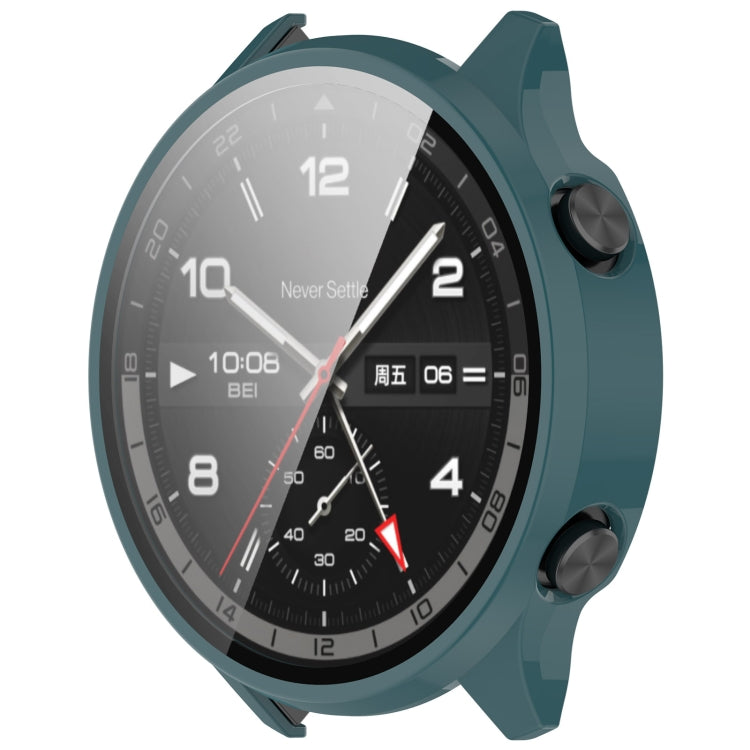 For OnePlus Watch 2R PC + Tempered Film Integrated Watch Protective Case