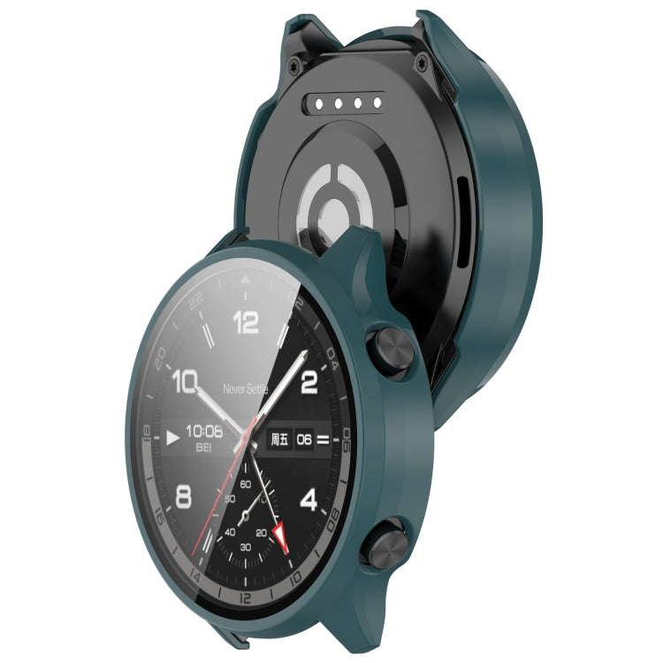 For OnePlus Watch 2R PC + Tempered Film Integrated Watch Protective Case