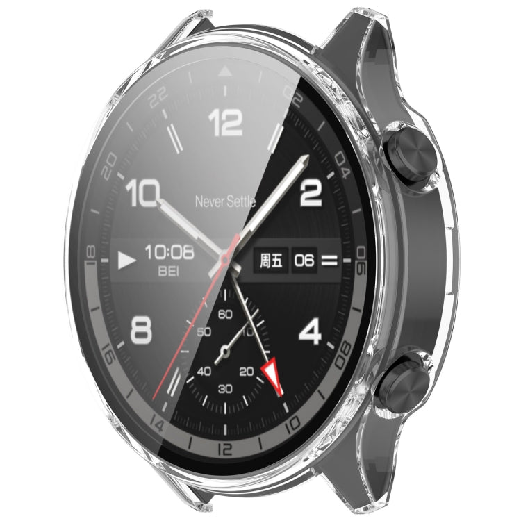 For OnePlus Watch 2R PC + Tempered Film Integrated Watch Protective Case