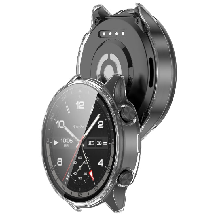 For OnePlus Watch 2R PC + Tempered Film Integrated Watch Protective Case