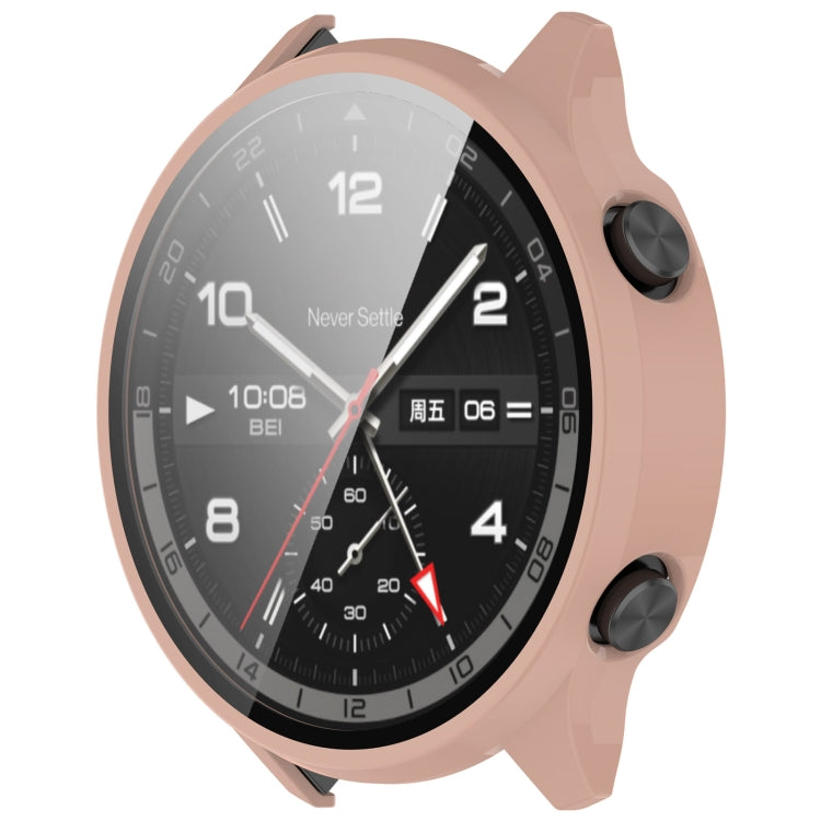 For OnePlus Watch 2R PC + Tempered Film Integrated Watch Protective Case