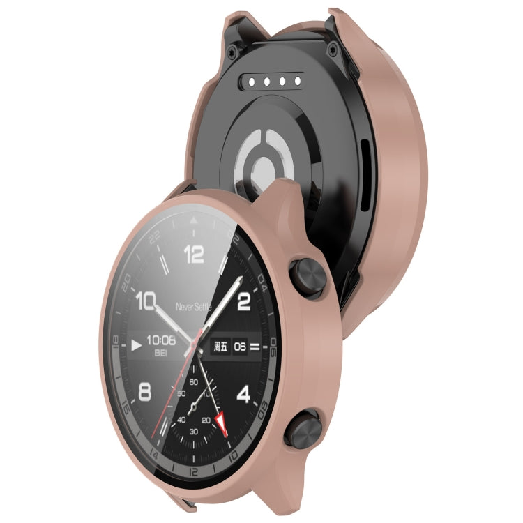 For OnePlus Watch 2R PC + Tempered Film Integrated Watch Protective Case