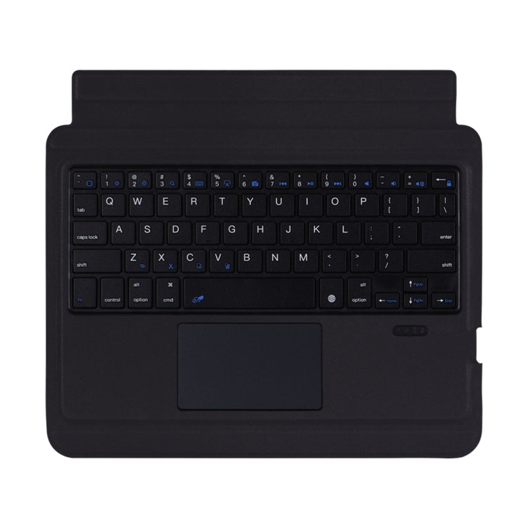T-207 For iPad Pro 11 inch (2020 / 2018) Detachable Ultra-thin Bluetooth Keyboard Tablet Case with Holder & Pen Slot & Touch Panel(Black)