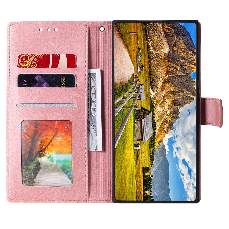 For iPhone 16 Nail Skin Feel Stitching Calf Texture Leather Phone Case