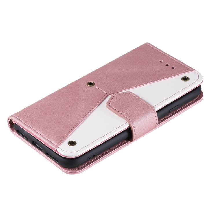 For iPhone 16e / 17e Nail Skin Feel Stitching Calf Texture Leather Phone Case