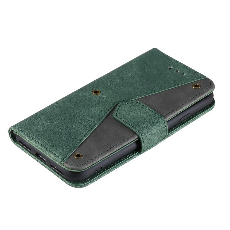 For iPhone 16e / 17e Nail Skin Feel Stitching Calf Texture Leather Phone Case