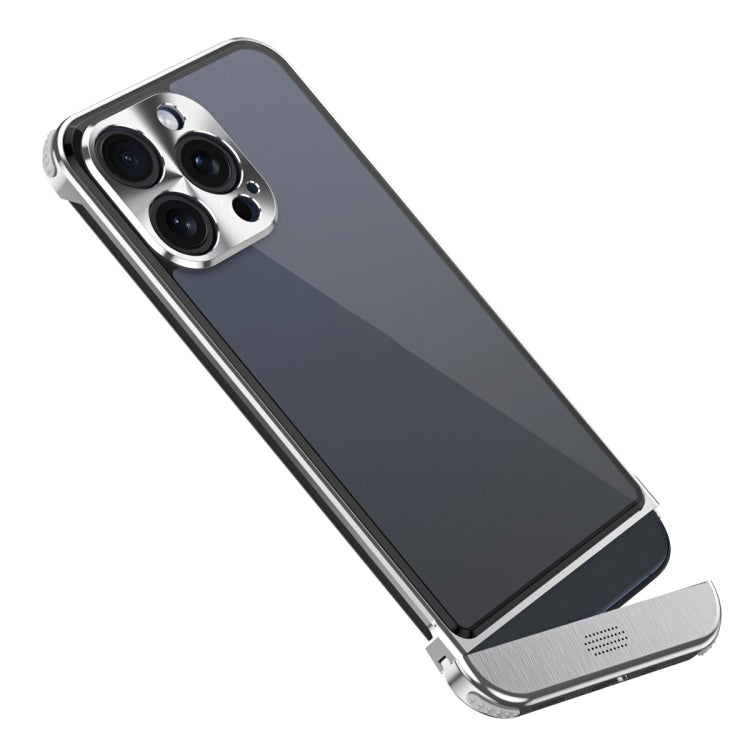 For iPhone 12 Pro Metal Scissor Holder Translucent Aroma Phone Case