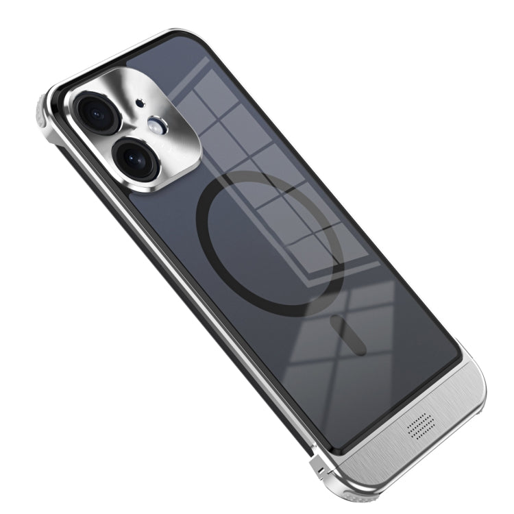 For iPhone 12 Metal Scissor Design Aroma MagSafe Phone Case