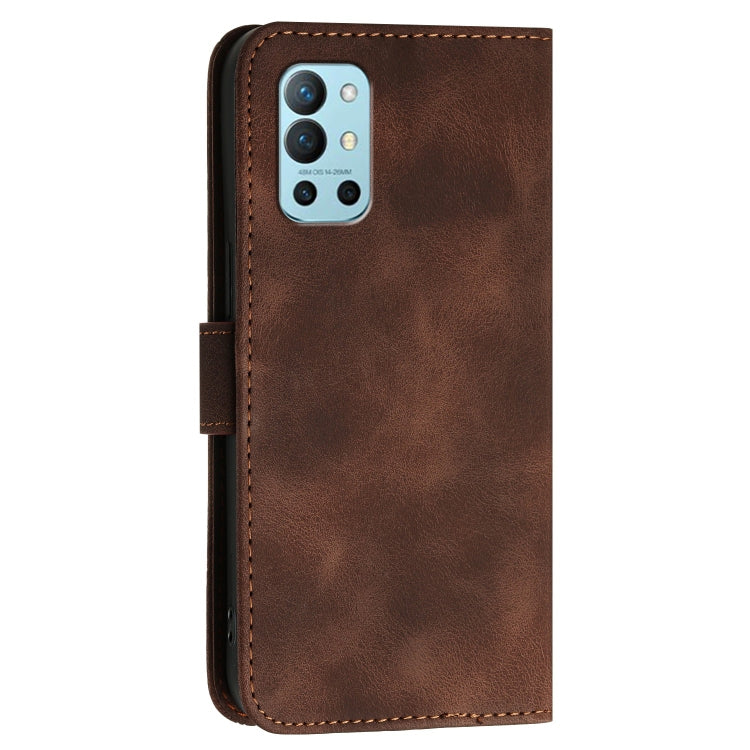 For OnePlus 11 Grid Butterfly Embossed Pattern Flip Leather Phone Case with Lanyard