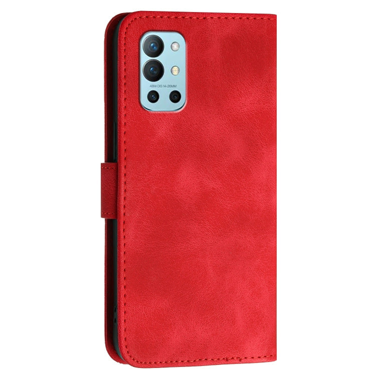 For OnePlus 11 Grid Butterfly Embossed Pattern Flip Leather Phone Case with Lanyard