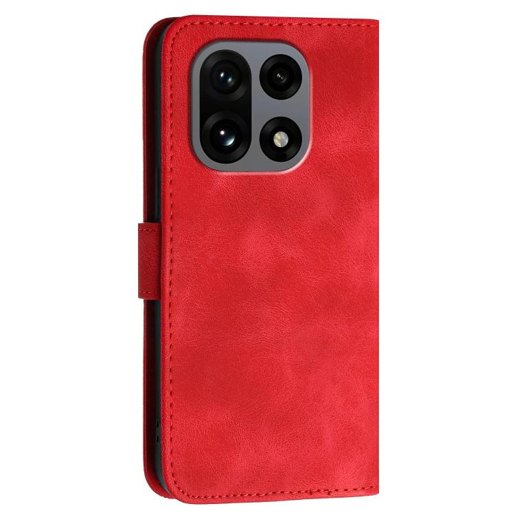 For OnePlus 15 Grid Butterfly Embossed Pattern Flip Leather Phone Case with Lanyard