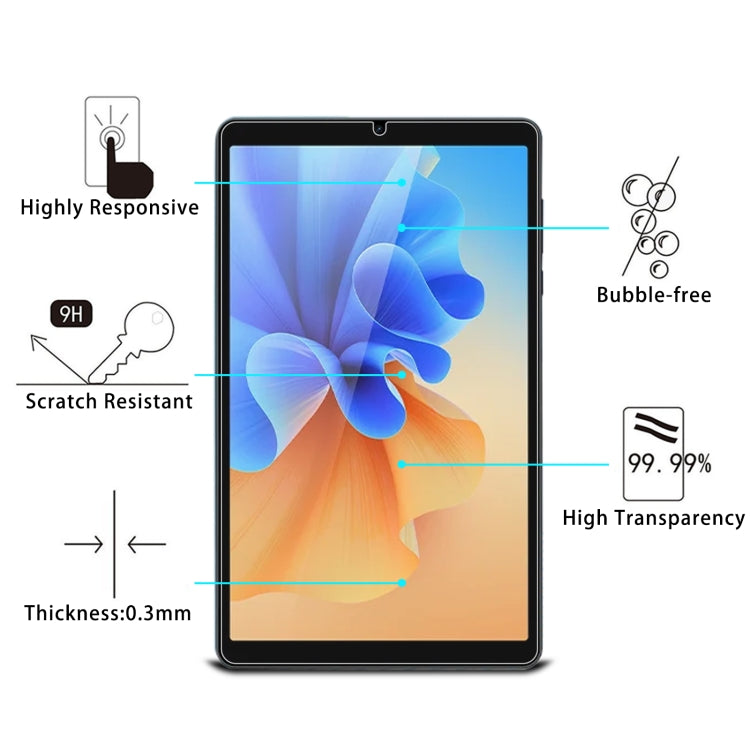 For AvidPad S30 8.68 9H 0.3mm Explosion-proof Tempered Glass Film