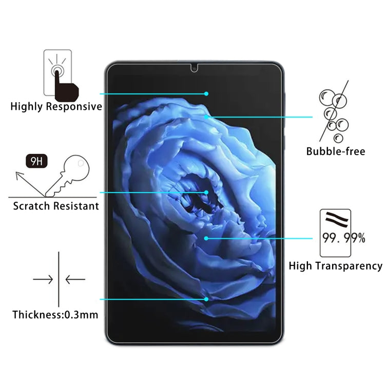 For AvidPad A30 Pro 8.4 2pcs 9H 0.3mm Explosion-proof Tempered Glass Film