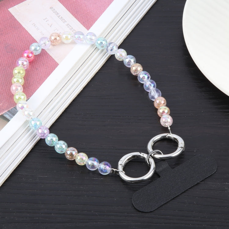 Simple Colorful Beads Chain Anti-lost Short Lanyard - Colorful