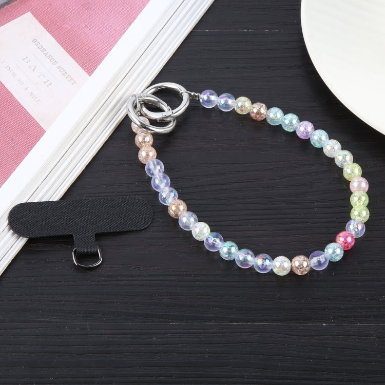 Simple Colorful Beads Chain Anti-lost Short Lanyard - Colorful