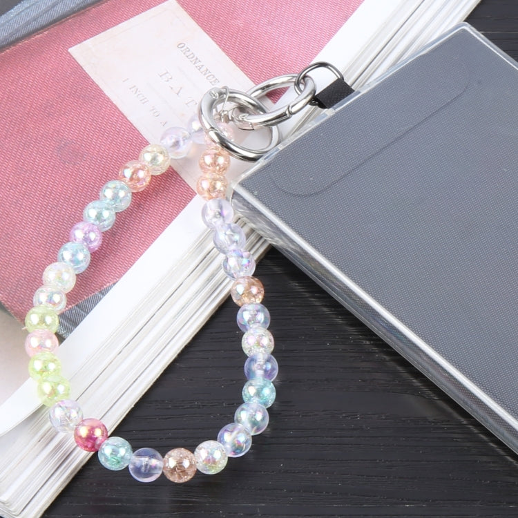 Simple Colorful Beads Chain Anti-lost Short Lanyard - Colorful