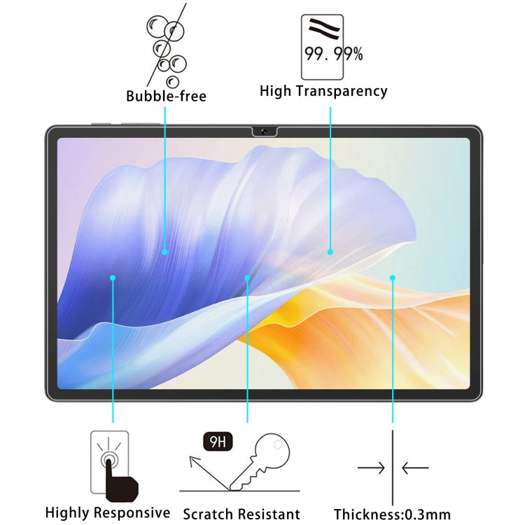 For Cubot Tab 50 10.4 9H 0.3mm Explosion-proof Tempered Glass Film