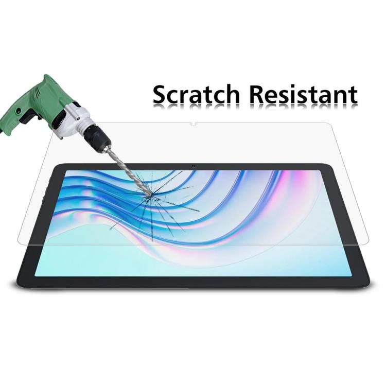 For Cubot Tab 65 10.1 inch 2pcs 9H 0.3mm Explosion-proof Tempered Glass Film